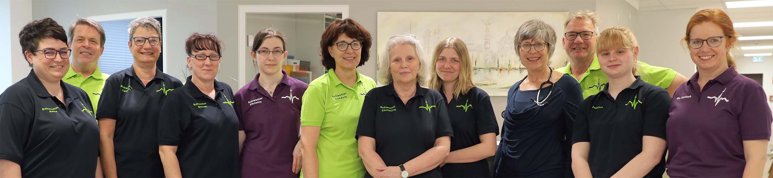 Team der Praxis Herz und Gefäße in Berlin